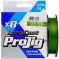 Плетеный шнур ProJig X8 Long Cast, 0.18 мм, 14.0 кг, 150 м, хаки