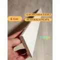 Плинтус МДФ Белый AN 60*1*215 см Тонкий 5шт
