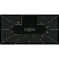 Сукно для покера прямоугольное 240х120 см - LUXE