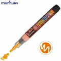 Маркер меловой MunHwa Black Board Marker (3мм, оранжевый, водная основа) (BM-11), 12шт.