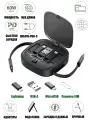 Дорожный набор 8 в 1 кабель рулетка USB-C с адаптерами 60 Вт