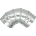 Отвод на 90 градусов 100 для круглых воздуховодов 100OTG90