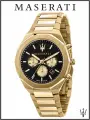 Наручные часы Maserati Stile, золотистый/коричневый