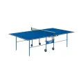 Теннисный стол Start Line Olympic синий, для помещений, с сеткой