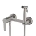 Смеситель Frap F20801 для душа с гигиенической лейкой, сатин