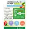 Кисель быстрого приготовления витаминизированный с витамином D со вкусом яблока 120 пакетиков Леовит