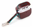 Чехол Piquadro Blue Square для AirPods Pro коричневый AC5308B2/MO натуральная телячья кожа