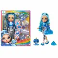 MGA Rainbow High Skyler Blue meet Biuebell /Радуга со слизью домашним животным,Children's fashion doll toys