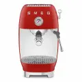 Рожковая эспрессо кофемашина Smeg ECF03RDEU, красный, давление помпы 15 бар