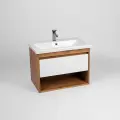 Тумба под раковину VIANT Бостон COMO 50 1 ящик подвесная vbos50co-t1yp
