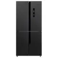 Холодильник NORDFROST RFQ-510 NFB inverter, Cross Door, отдельностоящий, Total No Frost, 470 л, графитовый