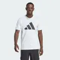 Футболка спортивная adidas Train Essentials Feelready Logo Training, размер XL, белый,