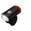 Передний фонарь STG FL1612 черный 200 лм