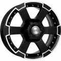 Колесный диск K&K M56 7x16 6*139.7 ET20 DIA110.1 Алмаз черный
