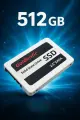 Твердотельный накопитель Goldenfir, SSD, 512ГБ, 2.5', SATA, белый