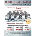 Колесный крепеж/гайка колесная/гайка м12х1.25/ колесные гайки INFINITI