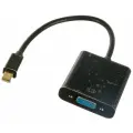 Переходник miniDisplayPort-VGA, Cablexpert A-mDPM-VGAF-02, 20M/15 F, 15 см, черный
