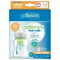 Набор из двух бутылочек Dr. Brown's DR.BROWNS антиколиковая с широким горлышком, 2шт. - 150 мл.