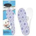 Стельки CORBBY профилированные р.41/42 1704с SPORTform (для спортивной обуви, с каплей полотой, поддержка обоих сводов стопы, антибактериальные, верх-хлопок, полиуретановая пена)
