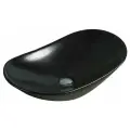 Раковина накладная на столешницу MELANA (7811AMB) овальная, черная
