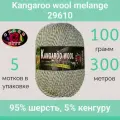 Пряжа Color City Kangaroo wool melange 29610 (100г/300м, упаковка 5 мотков)
