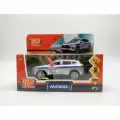 Машина Haval F7 Полиция 12 см серебристая металл инерция (свет, звук) Технопарк, F7-12SLPOL-SR