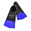 Ласты для плавания, бассейна CLIFF р.42-44 черносиние, короткие.