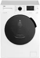 Узкая стиральная машина Beko WSPE6H612W, 6.5 кг, инверторный мотор, дисплей, белый