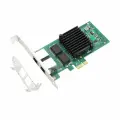 Сетевой адаптер PCI Express 10/100/1000 Мбит/с Intel I350-T2 с двумя портами RJ45, PCI-E x4, сетевая карта Ethernet-сервера