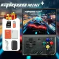 Новогодние подарки портативная игровая консоль Miyoo mini plus, 3,5-дюймовый IPS-экран - 640*480-3000 мАч, поддержка Wi-Fi (с сумкой для хранения)128 ГБ