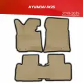 Коврики EVA 3D с бортами Hyundai ix35 (2009-2015) / ковры ЕВА (ЭВА) 3д с бортиками Хендай Ай Икс 34
