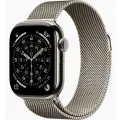 Умные часы Apple Watch Series 11 42mm Natural Titanium Case, Natural Milanese Loop, GPS + Cellular, MF8P4
