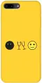 Силиконовый чехол на Apple iPhone 8 Plus / 7 Plus / Эпл Айфон 7 Плюс / 8 Плюс с рисунком Cheers! Soft Touch желтый