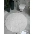 Коврик круглый для ванной и туалета 80х80 см Турция