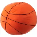 Мягкая игрушка ИКЕА мяч баскетбол БОЛЛКЭР, 33 см, оранжевый