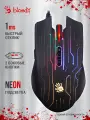 Игровая мышь проводная A4Tech Bloody Q82, 8 кнопок, подсветка, 6200 dpi, Curve