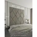 Мягкая стеновая панель, изголовье для кровати 180x60 см, цвет шоколадный