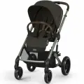 Коляска прогулочная Cybex Balios S Lux TPE Chocolate Brown с дождевиком