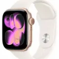 Умные часы Apple Watch S11 GPS 46mm Rose Gold Aluminium Case with Light Blush Sport Band - S/M