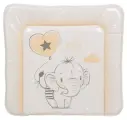 POLINI Матрас для пеленания Polini kids Слоник на комод, 77х72 см, макиато (1кор)