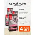 BLITZ SENSITIVE ADULT CAT LAMB для взрослых кошек с ягненком 0,4 кг х 4 шт
