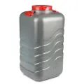 Канистра-бочка ЗПИ «Альтернатива» Волна-эконом 120л с навесными ручками микс М8333