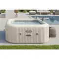 Бассейн 175 x 175 х 71см, СПА PureSpa Bubble Chevron Deluxe Intex 28446