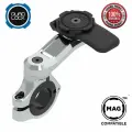 Крепление Quad Lock для телефона на руль мотоцикла, PRO Chrome