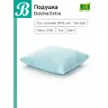 Подушка пух-перо Альвитек Dolche Extra, 70х70, Упругая, Чехол - 100% хлопок, тик, Наполнитель - 80% пуха 20% пера