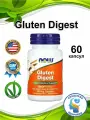 NOW Foods Gluten Digest Глютен Дайджест Энзимы - 60 капсул для переваривания пищи