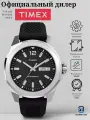 Наручные часы TIMEX, черный, серебряный
