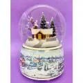 Снежный шар Домик охотника