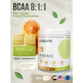 Комплекс аминокислот 300 г 30 порций UltraSupps Ultra Gold BCAA 8:1:1 / Апельсин / для восстановления