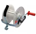 Катушка для скручивания провода, троса, ленты и веревки электропастуха